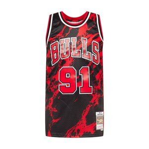 NWT Mitchell & Ness Mens Dennis Rodman Mitchell & Ness Bulls Marble Jersey - Men